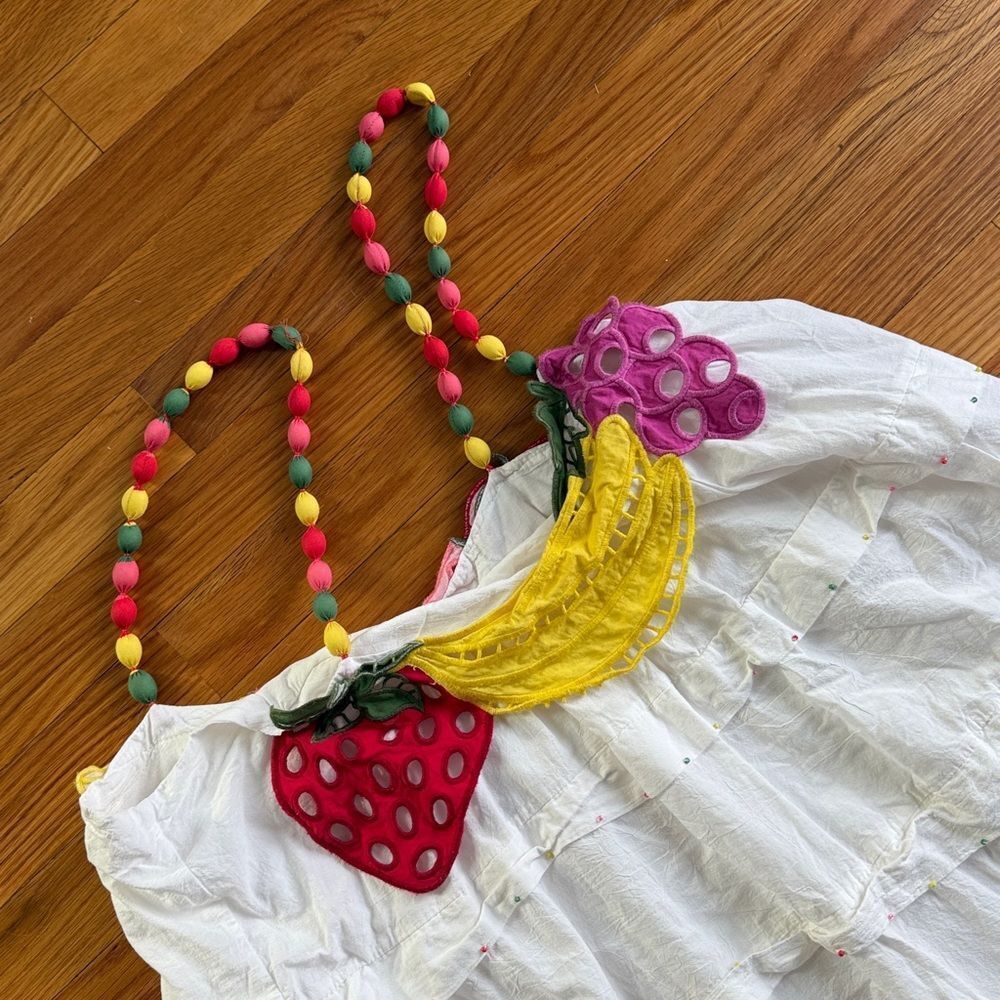Anthropologie Farm Rio Fruits Richilieu Sleeveless Midi Dress - Picture 5 of 6